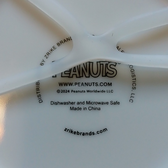 Peanuts Snoopy Halloween Ceramic Appetizer Plates Set 4 - Picture 8 of 8